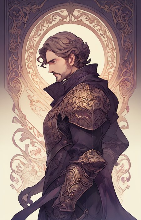 masterpiece,best quality,<lora:tbh33-sdxl:0.9>,illustration portrait of noble man