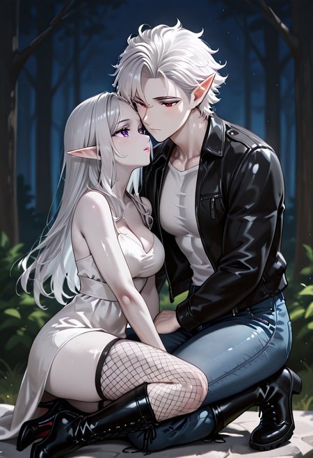 Kissing during sex (poses) Pony