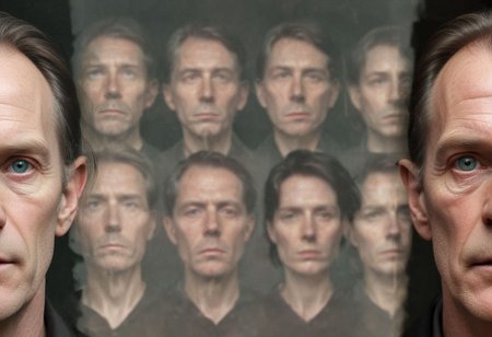 (numbers, binary code, computer circuits:0.6), (Split double exposure, torn paper effect), (capture the essence of free will, deep oranges, deep blacks, deep blues, airy aura, fog, silhouettes, computer parts, very carefree and happy, black chromes), (closeup pupils reflection of dying humanity:1.8), (artist design by Norman Bluhm and Erwin Blumenfeld), (5mm, bokeh, blur, rim lighting, film grading, cinematic lighting, film still), (art definition by Hans Bellmer and Stephen Gammell), (digital hud overlay, lots of data points, numbers and metrics, blueprint of human heart:1.1),