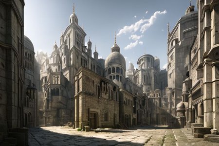 (masterpiece:1.2), (best quality,:1.2), 8k, HDR, ultra detailed, ((photorealistic)), professional light, cinematic lighting, fashion photography, ambient lighting, atmospheric effects, Numenor, a big medieval fantasy city, <lora:Numenor-10:1>, epiCPhoto