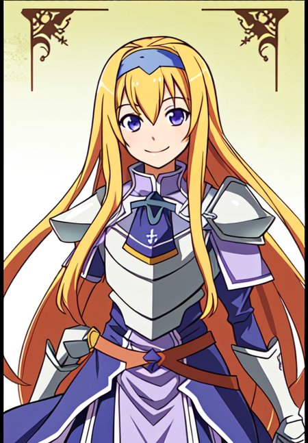 <lora:swordartonline_pack-000003:0.6>,ALZ-Alice,solo,smile