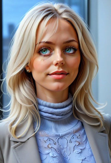 Masterpiece, close-up portrait, detailed, realistic photo, hot female, gentle smile, 34 years old, Ultra detailed photo, realistic background, realistic high detailed face, anatomic correct bodies, extremely realistic, lots of detail, strong, seductive, dull_natural_skin, hands out of view or hidden, background window city by night, fully dressed, jewelry , beautiful make-up, epiCNegative, fcNeg, epiCPhotoGasm-colorfulPhoto, Art by Atsushi Ohkubo.