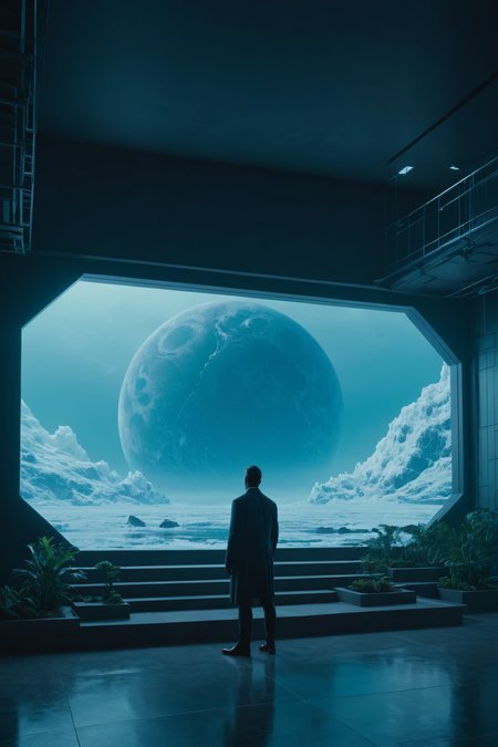 by  Berndnaut Smilde  and  James Gilleard  in the style of  Ross Tran , movie still <lora:juggernaut_cinematic:1.00>  <lora:more_art:0.30> <lora:midjourney:-0.15> <lora:RMSDXL_Enhance:0.50> <lora:RMSDXL_Creative:0.50> <lora:RMSDXL_Photo:0.50> <lora:RMSDXL_Darkness_Cinema:0.50> <lora:clothing_slider:2.00> <lora:great_lighting:1.50> <lora:aesthetic:1.50> <lora:photorealistic_portrait:1.50> <lora:extremely_detailed:1.50> <lora:dpo:0.25>