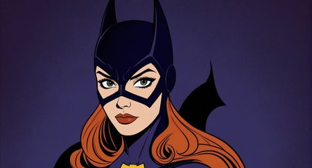 comic book art of (Cinematic Film stock footage style) in (arri alexa style) (Kodak film print style),
 <lora:Batgirl:1>
Batgirl a woman in a Batgirl costume with a hot look, comic art, graphic novel illustration