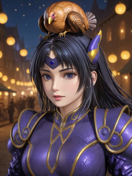 Legend of Dragoon - Rose - SDXL