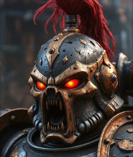Aspiring Champion - Chaos Space Marine - Grimdark 40,000 (Flux)