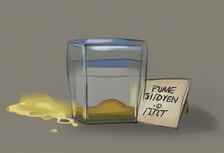 spongebob, looking annoyed, holding a sign that says "This is fine", text,
BREAK
fire in the background, 
BREAK