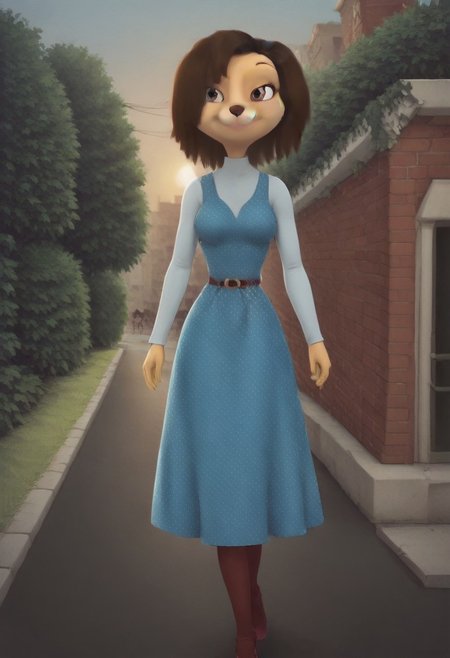 score_9, score_8_up vivid colors, vibrant colors, break
soft color, soft shading, lighting, best high quality, high res, break
outdoors, street, city, day, sun, clouds
1girl, canine, anthro, dog female, medium breasts, summer dress
walking, 3/4 side view, smile