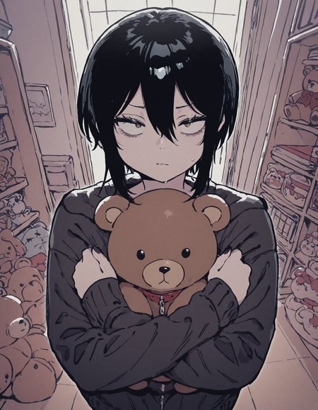 1 girl,stuffed_toy, teddy_bear , detailed background,
, munakata_(sekimizu_kazuki),dekosukentr ,ireading,kubo_tite_(style) ,remyaruku65, sokura_(mochichitose),
,anime artwork, xmastedx,
,masterpiece, best quality, newest, absurdres, highres,
, <lora:add-detail-xl:0.5>,  <lora:USNR STYLE_XL_loha:0.6>, <lora:cfg_scale_boost:0.4>, <lora:Christmas-Rockin_teddies_sdxl1.0:1>, <lora:Bluethebone_Style:0.6>