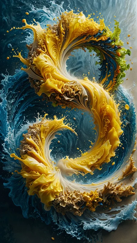 abstract art, a swirling vortex of sand and water, creating a sense of constant movement and tension, vibrant yellows and blues, dynamic and powerful composition 
 <lora:ral-sld:1> ral-sld
<lora:add-detail-xl:1>
<lora:MJ52:0.35>,
<lora:SDXLFaeTastic2400:0.325>,
(settings by AIDigitalmediaaggency:0.0001),
OverallDetailXL