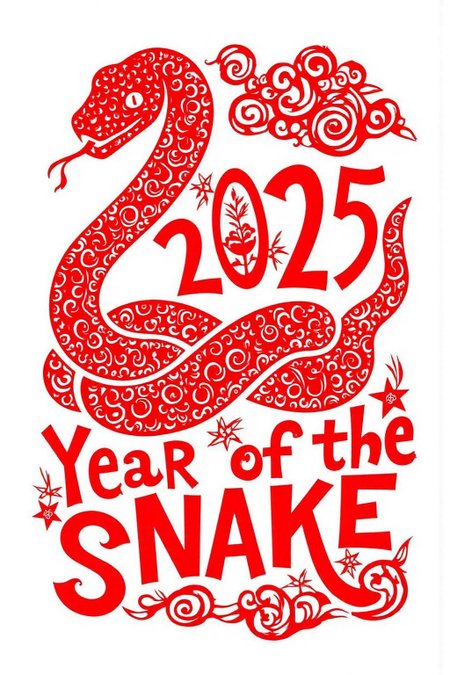 papercut art.
A snake hissing on top of the text that says "2025: Year of the Snake". <lora:papercut1_cap_d6a3e12:1.0><lora:823250041566315608:0>