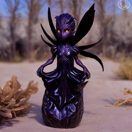 1 girl, DarkWillow made out of obsidian <lora:Obsidian SDXL:1>  <lora:Dark Willow SDXL:1>