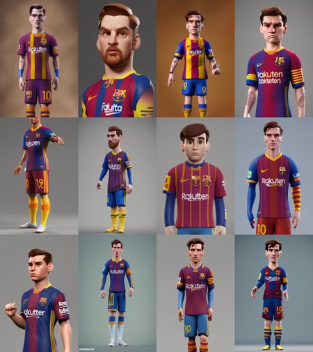 Leo Messi,oumeifeng,(redshift style),