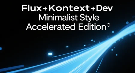 Flux+Kontext+Dev Minimalist Style Accelerated Edition
