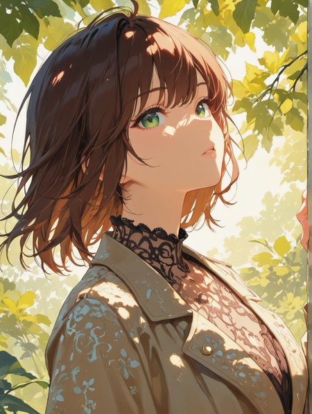 score_9, score_8_up, score_7_up, score_6_up BREAK
1girl, best quality, masterpiece girl, dappled light, good lighting, dramatic shadows, very detailed, intricate details,
brown outfit
 <lora:add-detail-xl:0.9> <lora:Expressive_H-000001:1.0> <lora:CreateConcept_Illustrious:0.7000000000000001>