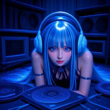 iridescent beauty of CD disk,A retro living room scene with a boombox playing a 90s CD, surrounded by scattered jewel cases and headphones with a coiled cord.. ..mobe-cedeen,  made of cd's,masterpiece, best quality, newest, absurdres, highres, safe,