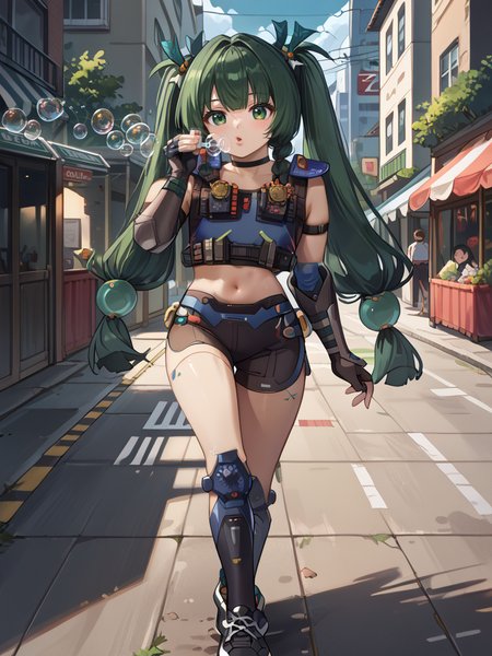 score_9, score_8_up, score_7_up,source_anime, bubbles, blobub, blowing bubbles, bubbles, detailed background, masterpiece, detailed background, store front, 4k, wallpaper, <lora:qingyi:0.9> <lora:Qingyi_Pony:0.4> <lora:BlowBubblesPony:1>