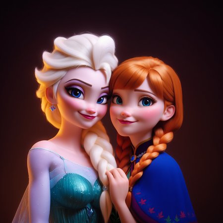 [score_9, score_8_up, score_7_up, score_6_up,realitic, indoor,Starbucks,disney style,2girls is kissing,boobs to boobs,looking at viewer,Embrace,together,pretty face,anna,elsa,<lora:Anna-Elsa-Dalle3-2:0.8>,<lora:Photo 2 Style SDXL_LoRA_Pony Diffusion V6 XL:0.7>]
2girl,elsa,cute,(green nightgown:1.2) ,
2girl,anna have 2 braid,cute face,