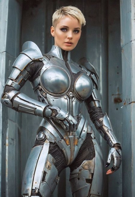Stefania Ferrario in comic book panel, full body, bold lineart illustration comic, wearing a sexy and modern white cyberpunk swinsuit armor, seductive blue eyes, parted lips, perfect body, curvy, short blonde hair, nsfw, in the style of Adam Hughes, (extremely detailed, masterpiece, best quality, 8 K ), (((best quality))), (((masterpiece))), (((adult)))best quality, masterpiece, holding a big spacegun, big ass, Big boobs,  Blade Runner, big city night, in the top of building background
