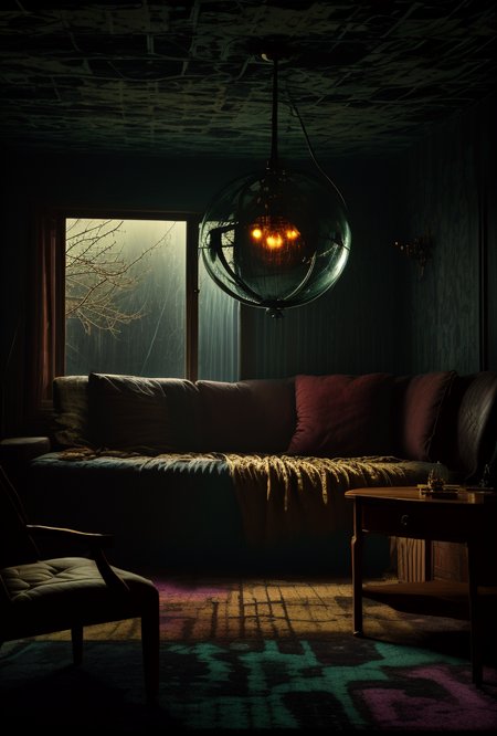 9((Hyper-Surrealistic ancient atomic artifact))BREAK((((modern living room [mahogany | oak | maple | cherry |teak] furniture)))BREAK(((psychadelic trippy carpeting)))(chandelier) ((Creative((Photo Masterpiece 8k wallpaper [Verb | adjective | pronoun])))BREAK(dodge and burn, corner edge darken vignette)((exposure POP!!!) hdr extremely intricate, High (Detail:1.1), Sharp focus, dramatic cinematic light, 8k textures, elegant, ((((cinematic look))))breathtaking, insane details))  <lora:Details-Slider:0.5> <lora:ExposureControl:0.7>  <lora:LCM_1-5:0.6> <lora:up-down_lighting:2> <lora:ColorTempSliders:3><lora:DepthOfFieldSliders:0.5> <lora:epiC35mm:0.3> <lora:HDhelper:0.6>  <lora:back-front_lighting:-2> <lora:ContrastControl:1.8> <lora:CuteHorrorSlider:0.9> <lora:Saturation:1.1>