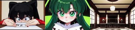 highly insanely detailed, masterpiece, top quality, best quality, highres, 4k, 8k, RAW photo, (very aesthetic, beautiful and aesthetic), 
<lora:ranma_style_v1:0.5>, 
(1girl:1.3), 1other, 
__lazy-wildcards/dataset/background__,âââ