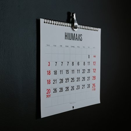 <lora:add-detail-xl:1>
<lora:detailed:0.3>
<lora:perfection style:0.3>
<lora:xl_more_art-full_v1:0.3>
 <lora:Donnie Darko film style:1>
a calendar is hanging on a wall,no humans,black background,calendar (medium),calendar (object) , cinematic, film, Donnie Darko film style