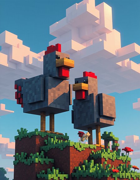 Chicken - Minecraft (Flux)