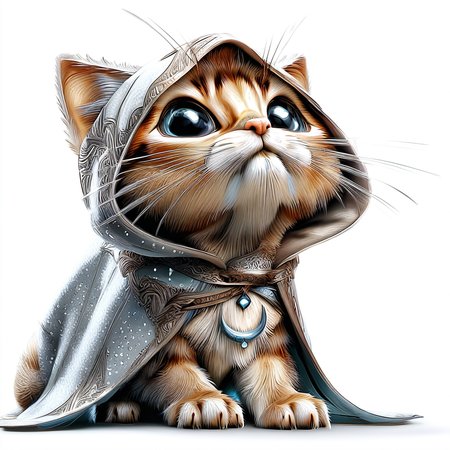 Luna - Fantasy Apprentice Cat