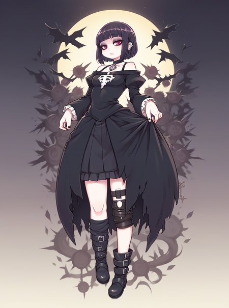 score_9, score_8_up, score_7_up, source_anime, solo, 1girl, , , , , gothic background, praise the sun, , kionant,  <lora:kionant_PDXL-000002:1>