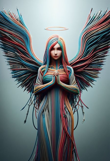 embedding:lazympos, mad-cable, 1girl, angel, praying <lora:Cables_IL:1> <lora:Challenge_Winnifier_2025-04:0>
