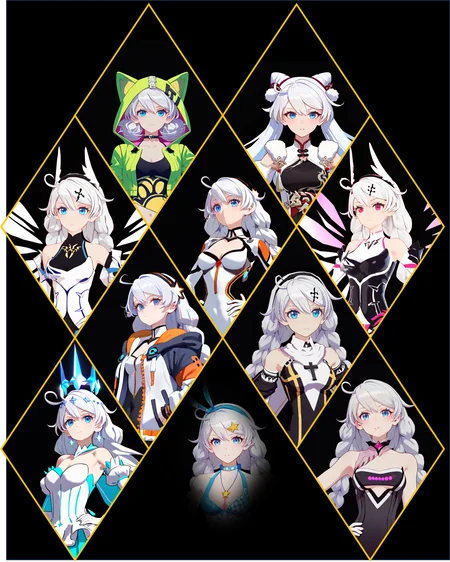 (SDXL) Lora-琪亚娜-Kiana YOUNGER-崩坏三 Honkai Impact 3rd-MIHOYO Collection 米家全家桶系列