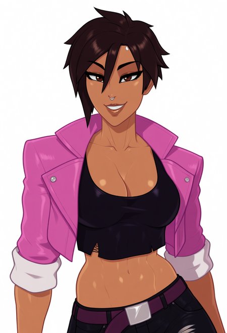 rampage style anima LORA