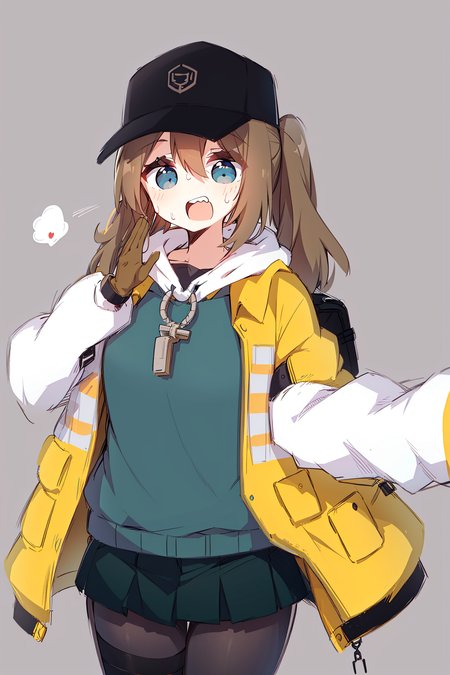 1girl,unparalleled masterpiece, mature female, ((thick thighs, huge chest, mature, adult))

girls'_frontline, dima_(girls'_frontline), aningay, 1girl, baseball_cap, black_headwear, blue_eyes, blush, brown_hair, cropped_legs, gloves, green_gloves, green_shirt, green_skirt, grey_pantyhose, hair_between_eyes, hat, jacket, long_hair, long_sleeves, looking_at_viewer, looking_back, open_mouth, pantyhose, shirt, simple_background, skindentation, skirt, solo, sweat, teeth, twintails, upper_teeth_only, white_background, yellow_jacket

 <lora:dimaGirlsFrontline_10:0.6>