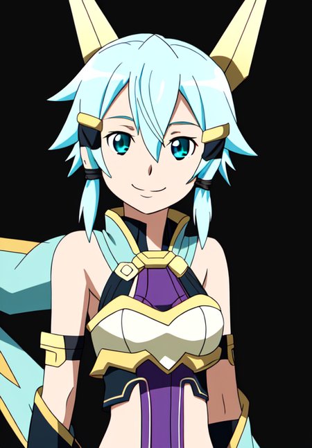 <lora:swordartonline_pack-000003:0.6>,ALZ-Sinon,solo,smile