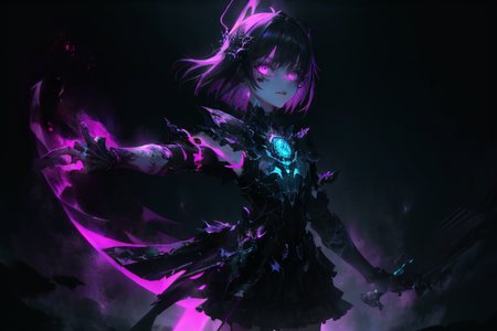 highly insanely detailed, masterpiece, top quality, best quality, highres, 4k, 8k, RAW photo, (very aesthetic, beautiful and aesthetic),  
(rsef style,fevercell style),energy_auras, 
<lora:rsef-000225:0.3>, 
(1girl:1.3), 
1other, 
, 
, 
, 
(nonipples,Nipless), 
charcoal background, 
,âââ