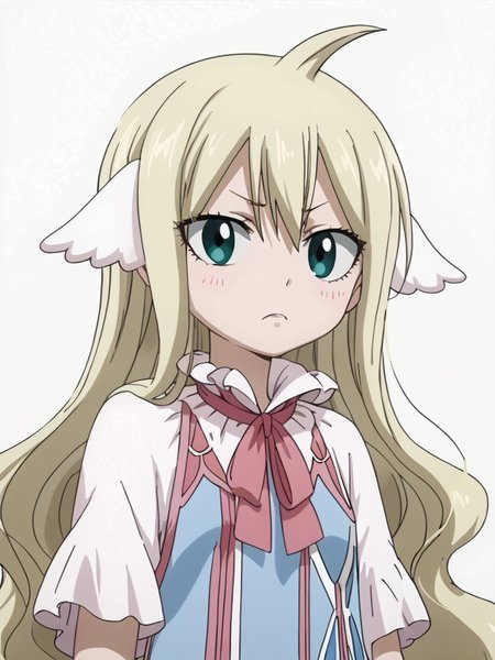 <lora:Mavis_Pony:1>,Mavis_Vermilion,blonde hair,, anime screencap,score_9,simple background,