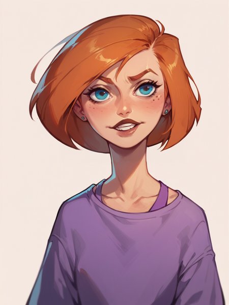 score_9, score_8_up, score_7_up, score_6_up, score_5_up, <lora:annpossibleXLP:1> ann possible, blue eyes, 1girl, solo, orange hair, short hair