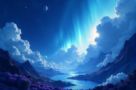 A surreal dreamscape rendered in Chrono-Impressionist Temporal Flux, where multiple time periods blend and shift. Use dreamy blue and subconscious indigo to represent different eras, creating a dynamic, time-bending composition.âââ
