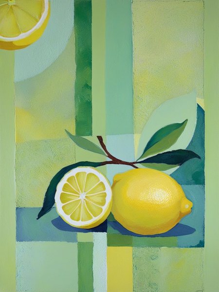 <lora:DunnXL:1> dunn, traditional media, abstract, painting (medium), lemon,