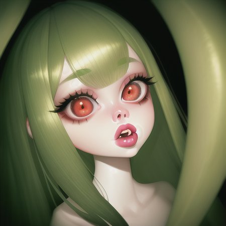 1girl, overprettified