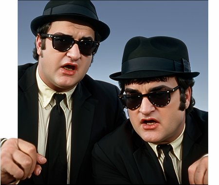 Blues Brothers - John Belushi, Dan Aykroyd (The Blues Brothers)
