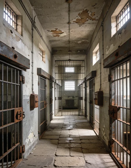 Eastern European detention cell block