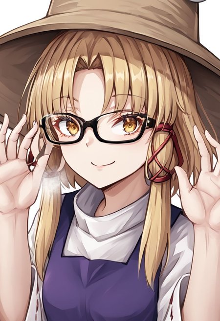 1girl, suwako, moriya_suwako, bespectacled, glasses, 
masterpiece, best quality, very aesthetic, absurdres,