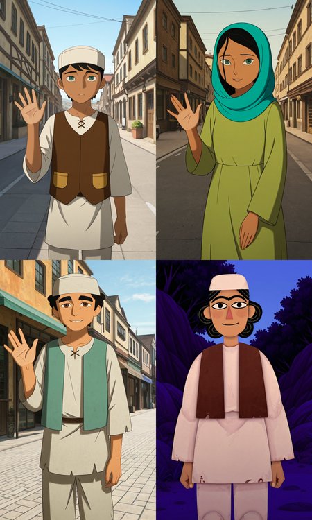 Breadwinner Characters
