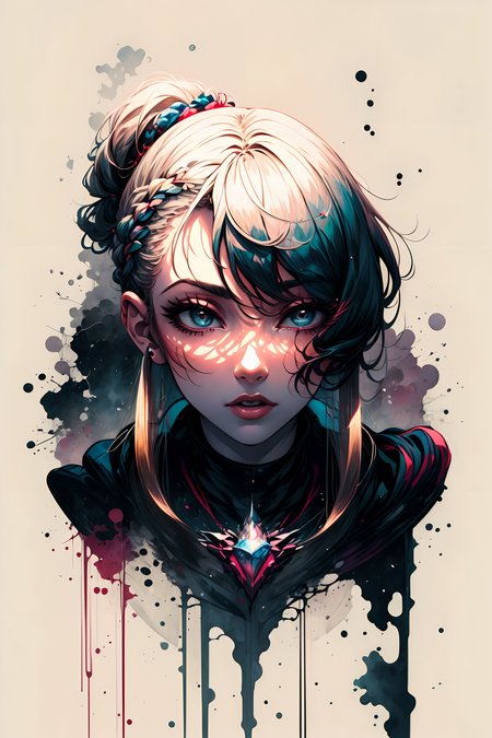 (masterpiece, best quality:1.3), (1girl:1.3), (ink, white background, mature female, city, skyscrapers) <lora:ink-0.1-3-b28-bf16-D128-A1-1-ep64-768-DAdaptation-cosine:1> <lora:add_detail:0.8> <lora:beautiful_detailed_eyes:0.8> <lyco:GoodHands-beta2:0.8>