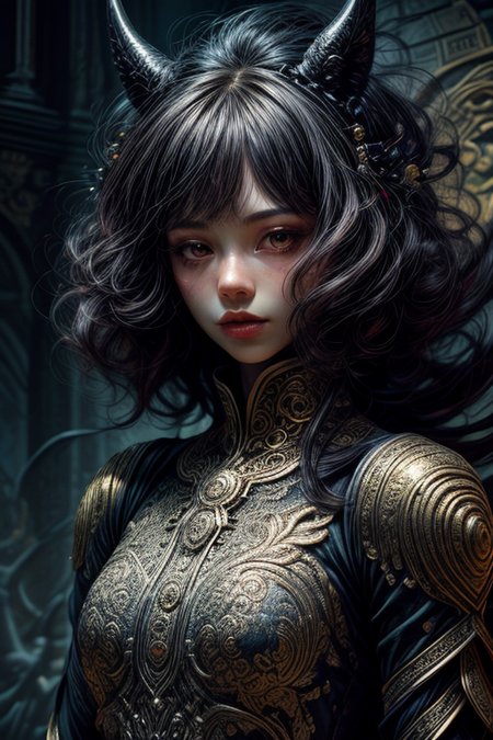 1 girl,at distance,cowboy shot,
<lora:Concept_-_More_Details_v1.0:1>,<lora:Concept_-_Hella-sthetic_v2:0.7>,(by Artist Andre-Charles Boulle:1.3),(by Artist Todd Schorr:1.3),(by Artist Alayna Lemmer:1.3),, intricate, elegant, highly detailed, symmetry, magical atmosphere, sharp focus, majestic, very coherent, radiant, advanced, cinematic, artistic, fine detail, winning, beautiful, stunning, dramatic light, designed, rich deep colors, perfect professional background, ambient, tailored set composition