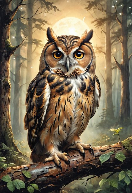 Let's Explore Diabetes with Owls  , high resolution, atmospheric,