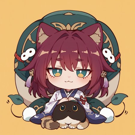 score_9, score_8_up, score_7_up, <lora:critterPickHonkaiStar_v10:1> hcrpick, animal, chibi, 1girl, Kamaitachi, animal ears, animal legs, thighhigh fur, tabi foot
<lora:V5.1_retrain:0.7>