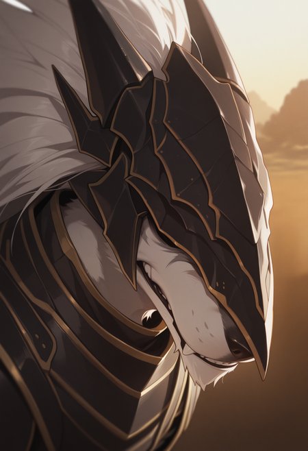 masterpiece, best quality, amazing quality, solo, 1boy, MalikethEr,  helmet, armor, close-up