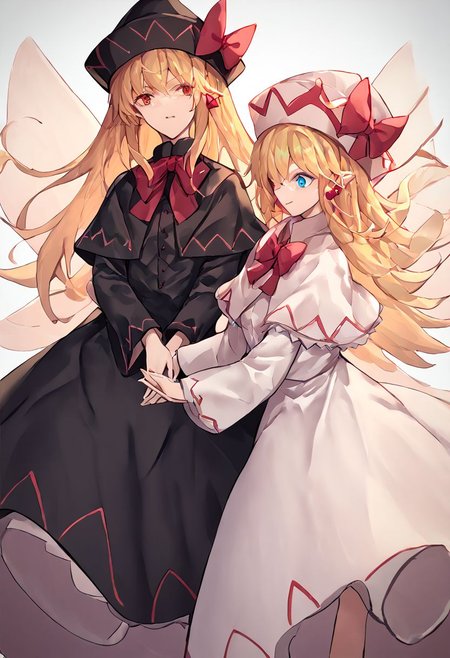 score_9, score_8_up, score_7_up, score_6_up, score_5_up, score_4_up, source_anime, 2girls, 
lilyblack, lilywhite, 
masterpiece, best quality, very aesthetic, absurdres,